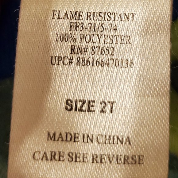 Disney Jake & The Neverland Pirates Pajama Set 2T - Picture 6 of 7